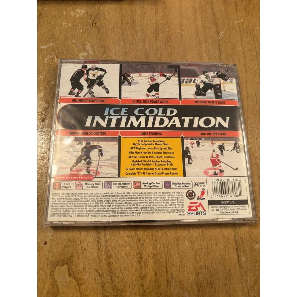 NHL 99 Sony PS1 Playstation 1 CIB